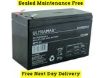 NP9-12 12v 9Ah Ultra Max Lead Acid Rechargeable Battery NP7-12, NP6-12, ES7-12