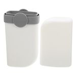 Portable Durable Plastic Toothbrush Holder White Travel Storage Case