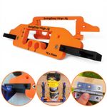 76mm  & 102mm Hinge Jig Router Template | Doors & Frames | Quick-Grip Compatible