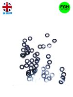 Rubber "O" Rings Quantity 50 For Metal Dart Stems Shafts Fishing Accessories UK