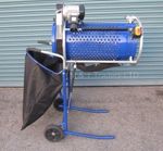 Soil Sieve. Ideal For Stone. Mattis Electric Rotary Sieve Compost Sieve In Black