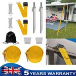 For Fiamma Tie Down S Kit F80s And F45s Awning - Yellow Straps 98655-567