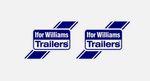 2 X Ifor Williams Mudguard replacement Sticker - Decal C70457  Pair