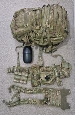British Army virtus Webbing And Bergan Set Size Medium
