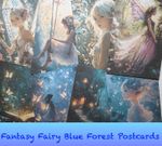 Fantasy Fairy - Blue Forest - Postcards - Set of 8 Artist depictions