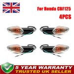Set of 4 Front & Rear Left Right FULL INDICATORS For Honda CBF125 2008-2015