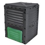 300L Composter Compost Bin Grass Eco Friendly Converter Debris Waste Garden Home
