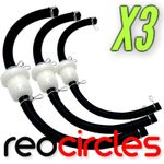3x MINI MOTO / DIRT BIKE FUEL FILTER AND HOSE fits 47cc & 49cc MINIMOTOS