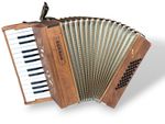 Hohner 40 Bass Accordion Tested And Tuned New Backpack