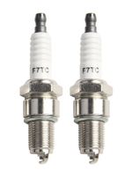 2X Spark Plug F7RTC Replacement For Einhell Hecht Brast Lawn Mower