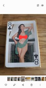 Gaiety "54 Models" plastic coated playing cards #202A - female nudes