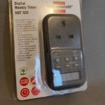 Brennenstuhl HBT100 Plug-in Digital Socket Timer Weekly - LCD Display, Quality