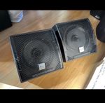Alto Pro SXM 112A Powered 800 Watt Wedge Monitors (Pair) Inc Alesis FX Presets