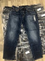 GAP Mid Rise Girlfriend Jeans Size 28 Regular - Dark Blue Denim - New