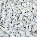 Decorative Garden Stones Marble SNOW WHITE Gravel Aggregates Landscaping Home