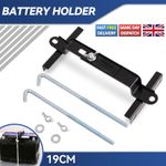 Universal Car Adjustable Battery Hold Down Clamp Secure Retaining Bracket Rack