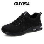 MENS WOMENS LIGHTWEIGHT STEEL TOE CAP SAFETY ABSORBING TRAINERS BOOT SHOES