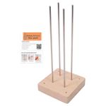 Monkey Fist Jig Wooden Base Knotters Craft Supplies Monkey Fist Rope