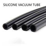 0.5mm-25mmFood Grade Black Silicone Vacuum Tube Beer Hose Pipe Soft Rubber ID