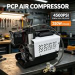 PCP Air Compressor 4500PSI 30MPa 250W High Pressure Pump Manual Stop 12V