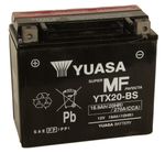 Genuine Yuasa YTX20-BS, 12V 18AH Motorbike Motorcycle Battery Inc Filling Kit