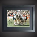 Framed England - Paul Gascoigne Hand Signed Football Photograph £49.99