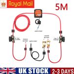 Ready Made Battery Split Charge Kit 12V 140A VSR Voltage Sense Relay Charger 5M