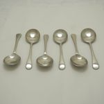 OLD ENGLISH Design Arthur Price England Stainless Steel Cutlery 6 Soup Spoons