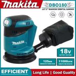 Makita DBO180Z 18V Cordless Random Orbital Sander for Woodworking And Putty Poli