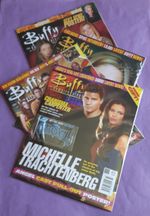 BUFFY THE VAMPIRE SLAYER:  MAGAZINES  #35  #36  #37 ( ATTACHED GIFT ) & #38