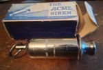 NICE VINTAGE ACME SIREN WHISTLE & ORIGINAL BOX ORCHESTRAL MUSIC CYCLING