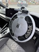 Disklok Gold Edition Steering Lock (Silver) Small