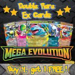 Double Rare EX Cards  - Mega Evolution Sets - Choose Your Own - Pokemon TCG