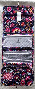 Vera Bradley Hanging Organizer in Foxwood.  Makeup Travel Home - NWT