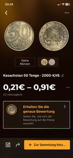 Coin Kazakhstan 50 Tenge 2000