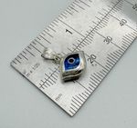 925 Sterling Silver Evil Eye Charm Protection Pendant Necklace 18" 20" 22" 24"