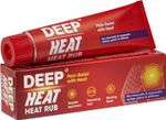 Deep Heat Cream Fast Pain Relief Rub Muscle Aches Pains Stiffness Massage Injury