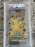 Pokemon 25th Anniversary collection  PSA 10 Japanese Booster Pack
