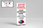 Custom print Pop Up Roller Banner , Exhibition Displays, Various Sizes.