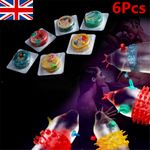 6Pcs Adult Particle Spike Dotted Ribbed G-Point Latex Condoms uk