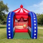 6.5FT Inflatable Basketball Hoop Game Carnival Shooting Party Kids w/Blower