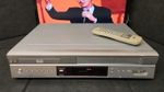LG DV1010 DVD Player/Video VHS Cassette Recorder And Remote Control TESTED 
