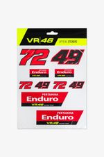 VR46 Riders #72 Marco Bezzecchi #49 Fabio Di Giannantonio Driver Sticker Set