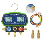 Air Conditioning AC Digital Manifold Gauge Set Refrigeration HVAC Systems Vacuum