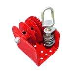 Chicken Farm Lifter Winch Easy to Use Sturdy Maximum Load 500kg Carbon Steel