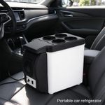 6L Mini Car Refrigerator, 12V Electric Cooler and Warmer Portable Freezer/
