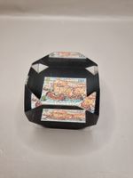 Acrylic paperweight enclosed commemorative stamp In 1988 Royal Mail Armada 1588