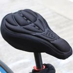Soft Gel Bike Seat Cover Padded Saddle Cushion Universal Fit UK