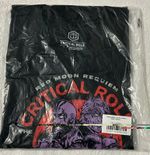 Critical Role, Red Moon Requiem, Tour T-Shirt, Brand New, Sealed, Size Large