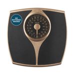 Salter Mechanical Bathroom Scale Speedo Dial Easy Reading Imperial/Metric Gold